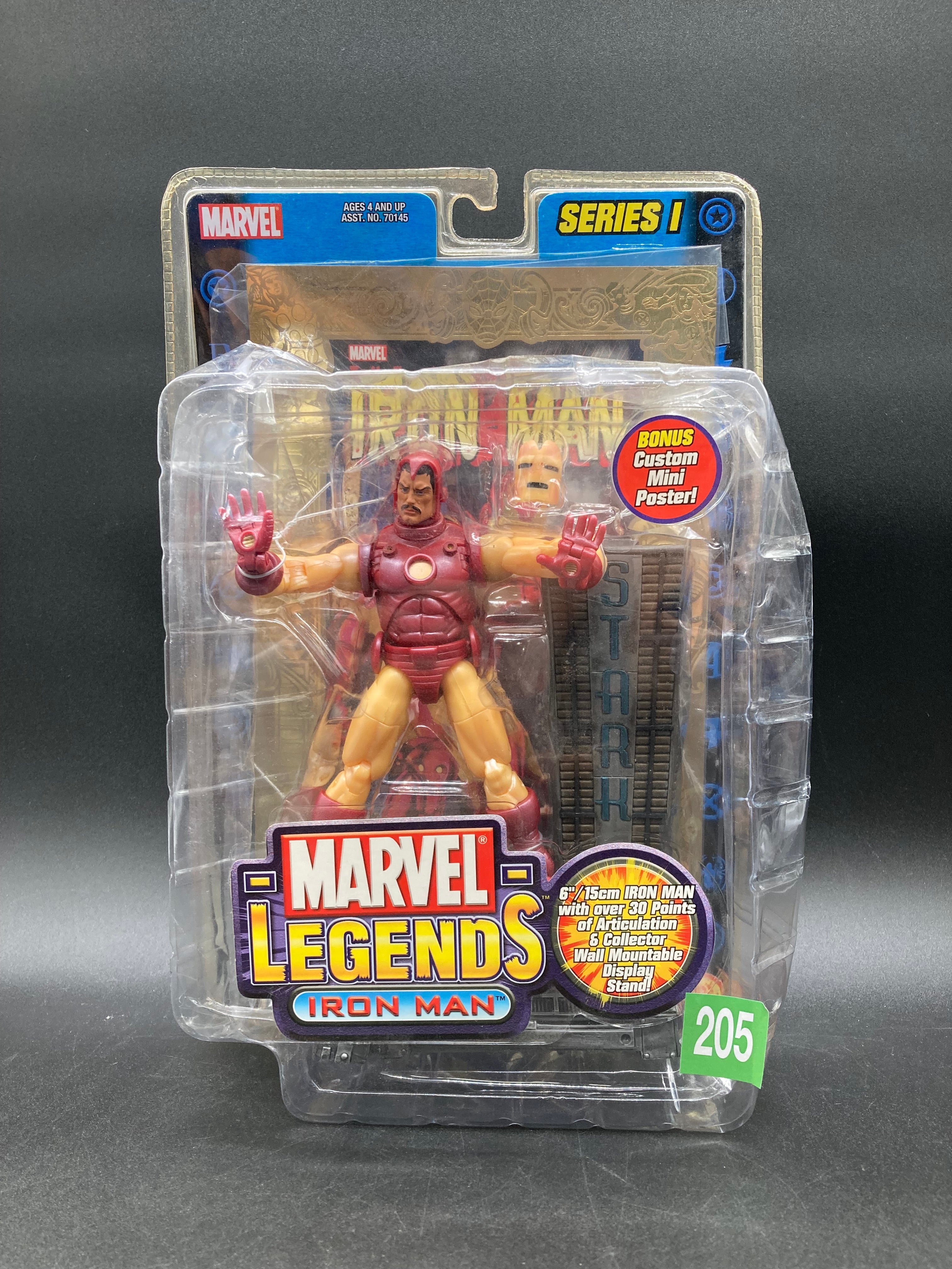 Iron Man Marvel Legends Toybiz Series I