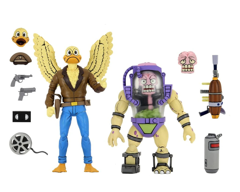 Ace Duck and Mutagen Man Teenage Mutant Ninja Turtles Action Figure Set NECA 2021