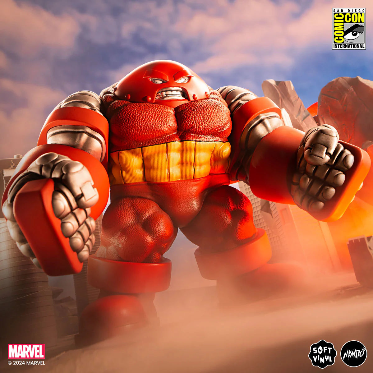 Juggernaut (Colossus Variant) MONDO SDCC Exclusive Soft Vinyl 12-Inch Limited Edition Figure