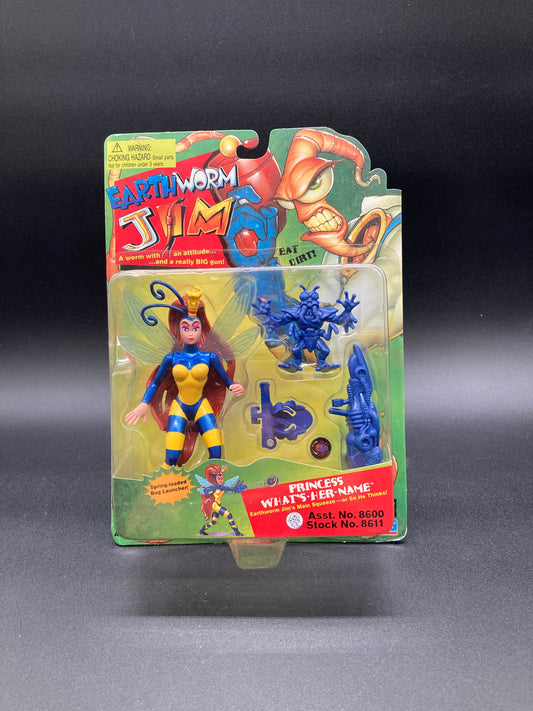 Princes What’s-Her-Name Playmates Earthworm Jim Figure 1994