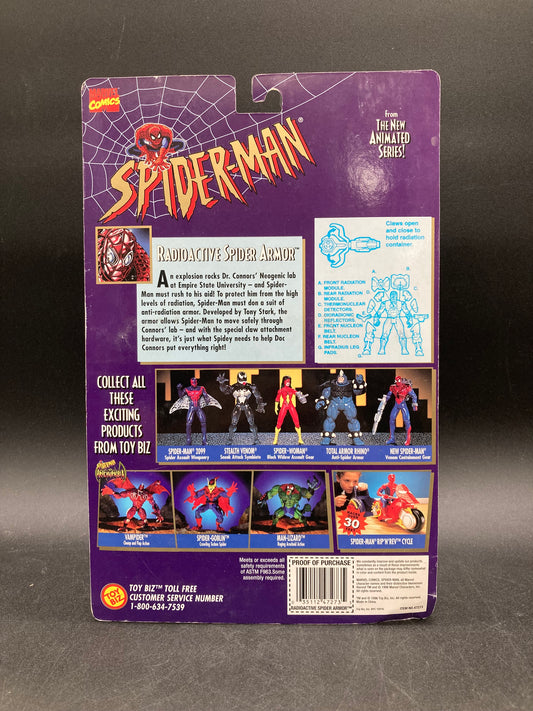 Radioactive Spider Armor Toybiz Spectacular Spider-Man Techno Wars Figure 1996