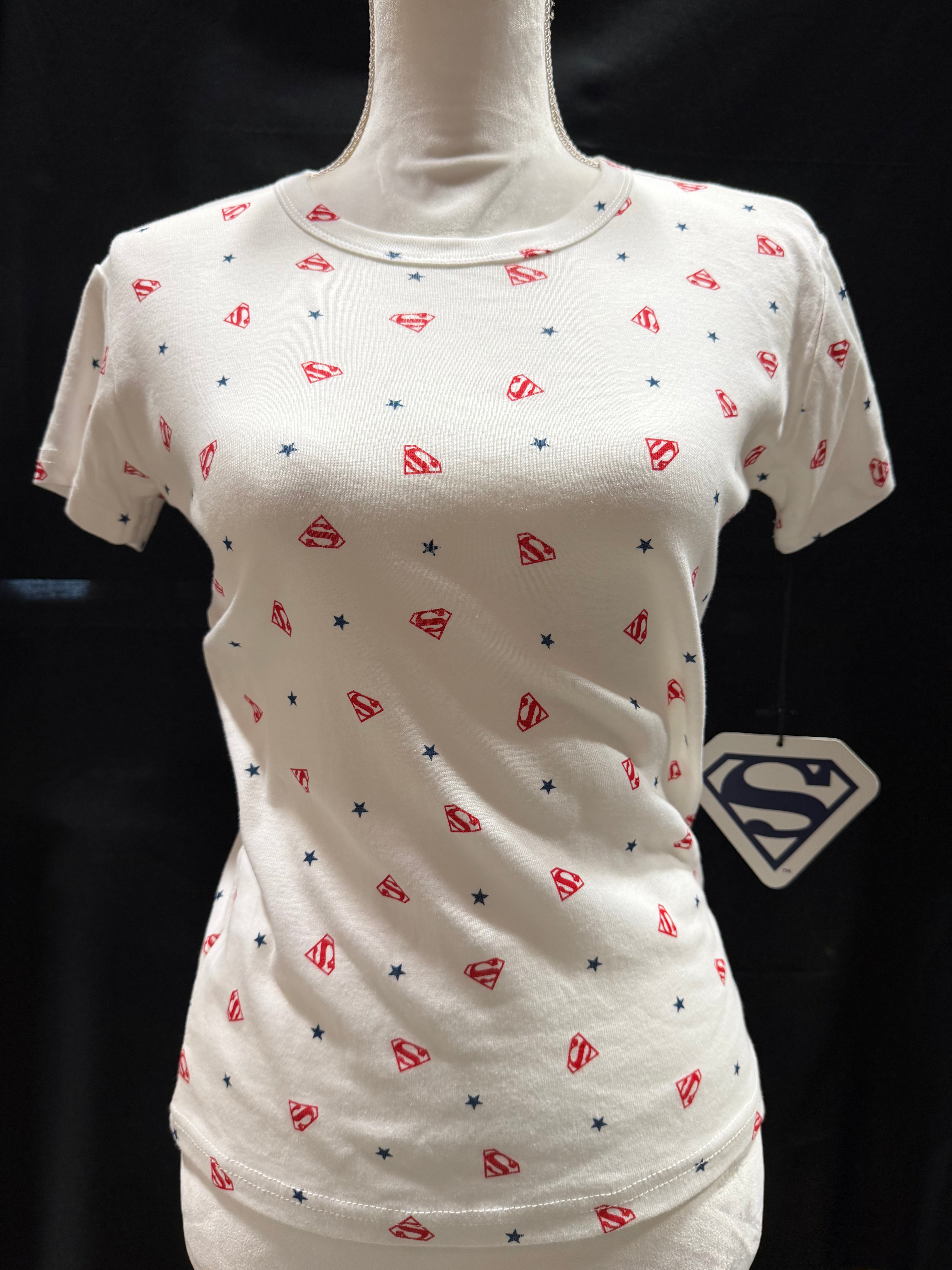 Superman Pattern T-Shirt
