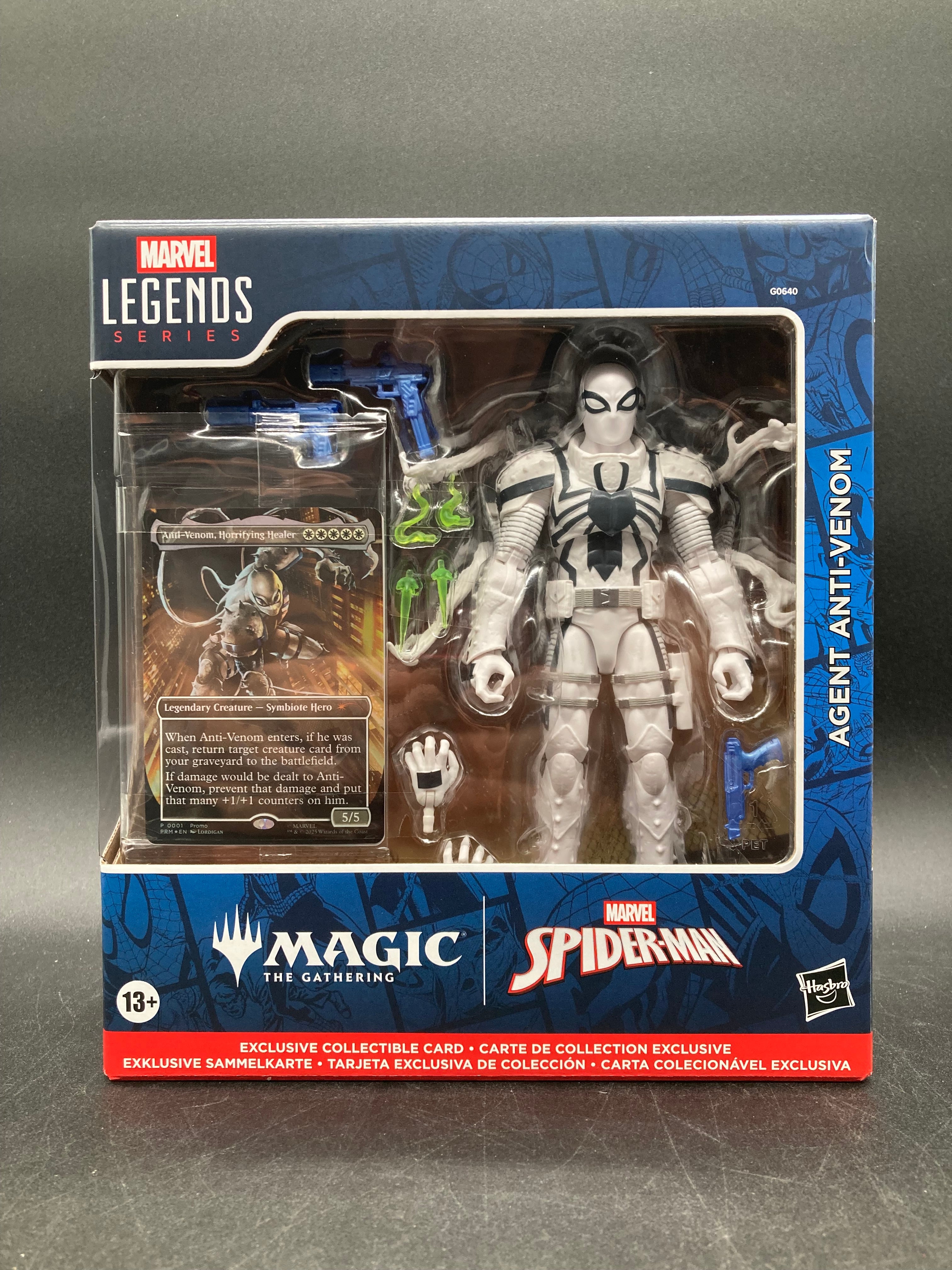Agent Anti-Venom Magic The Gathering Marvel Legends Action Figure Hasbro 2025