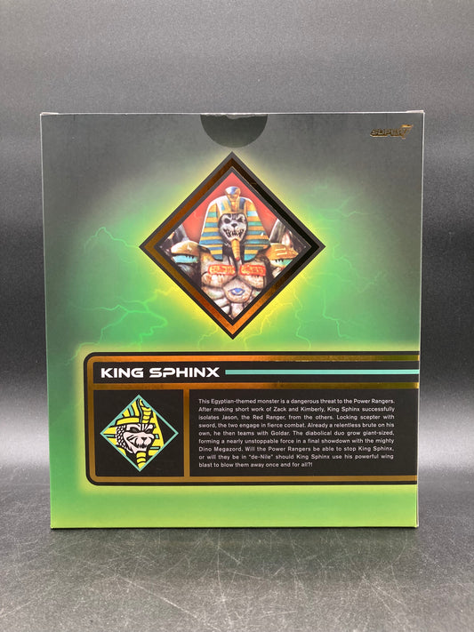 King Sphinx Super 7 Mighty Morphin Power Rangers Figure 2023