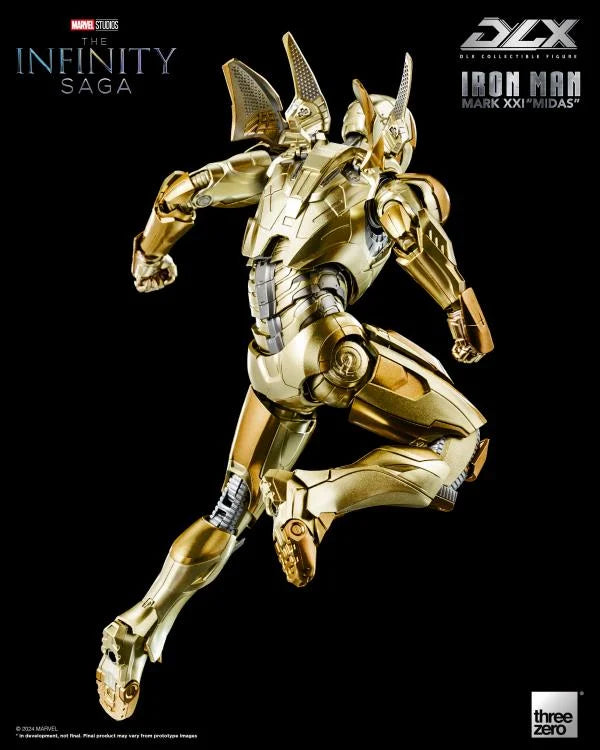 Iron Man Mark XXI "Midas" 1/12 Scale Avengers: The Infinity Saga DLX Three Zero Action Figure