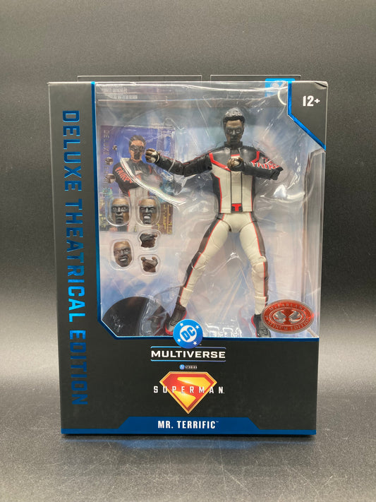 Mr. Terrific McFarlane Deluxe Theatrical Edition DC Multiverse Superman Figure 2025