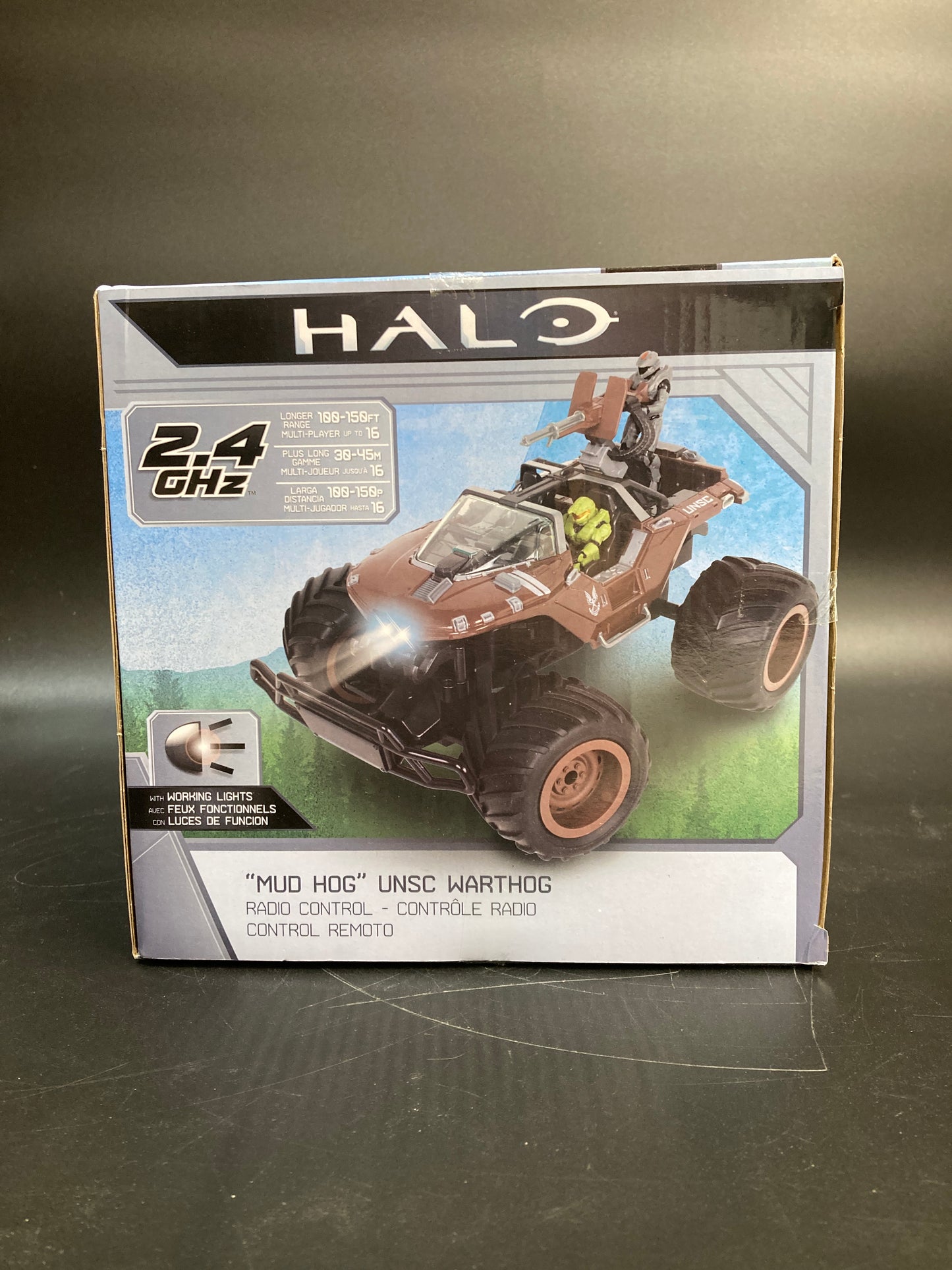 Halo Infinite UNSC Warthog “Mud Hog” NKOK Remote Control Vehicle
