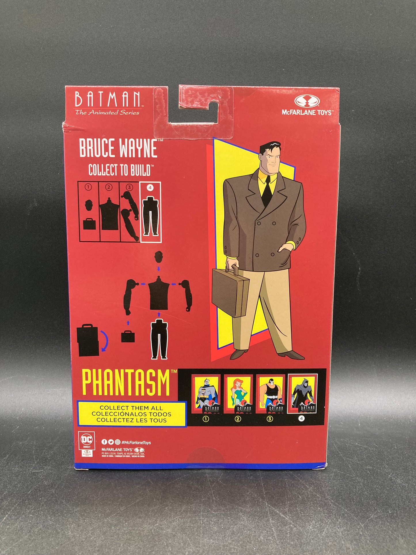 Phantasm Batman: The Animated Series (CTB Bruce Wayne) Action Figure McFarlane Toys 2024