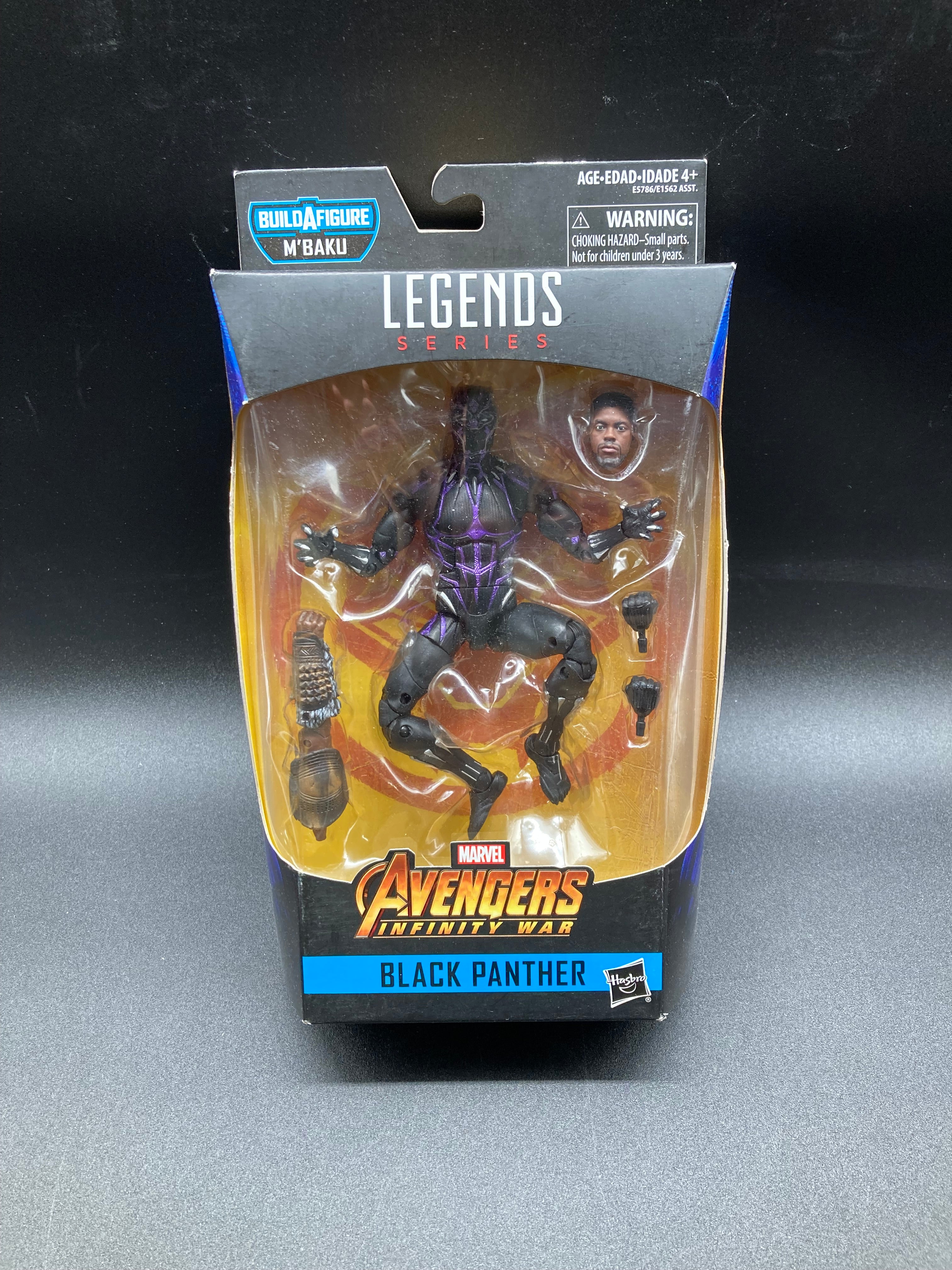 Black Panther Hasbro Marvel Legends Avengers Infinity War Figure M’Baku BAF 2018