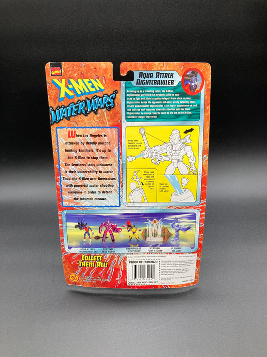 Nightcrawler 1997 Toybiz X-Men Water Wars Figure