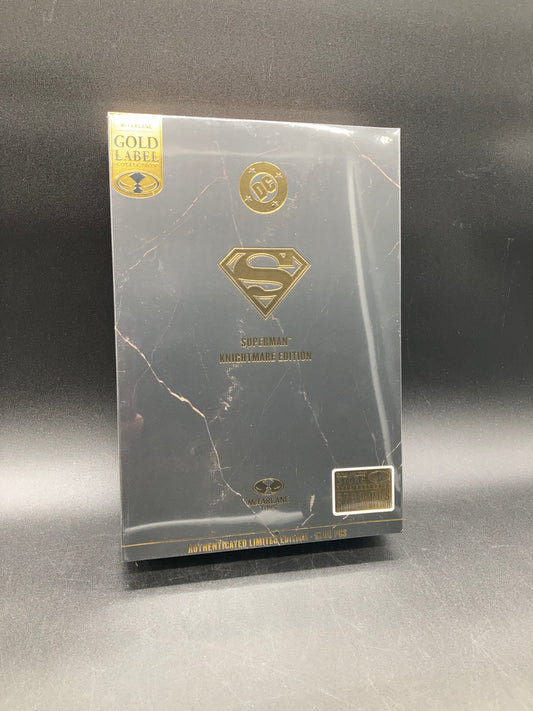 Superman Knightmare Edition McFarlane Store Exclusive DC Gold Label Figure 2025 Limited Edition 1/5700