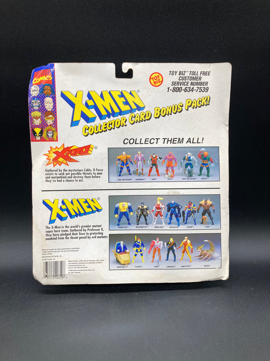 Strong Guy VS Tusk Toybiz X-Men Collector Card Bonus Pack Walmart Exclusive Figure Set 1994