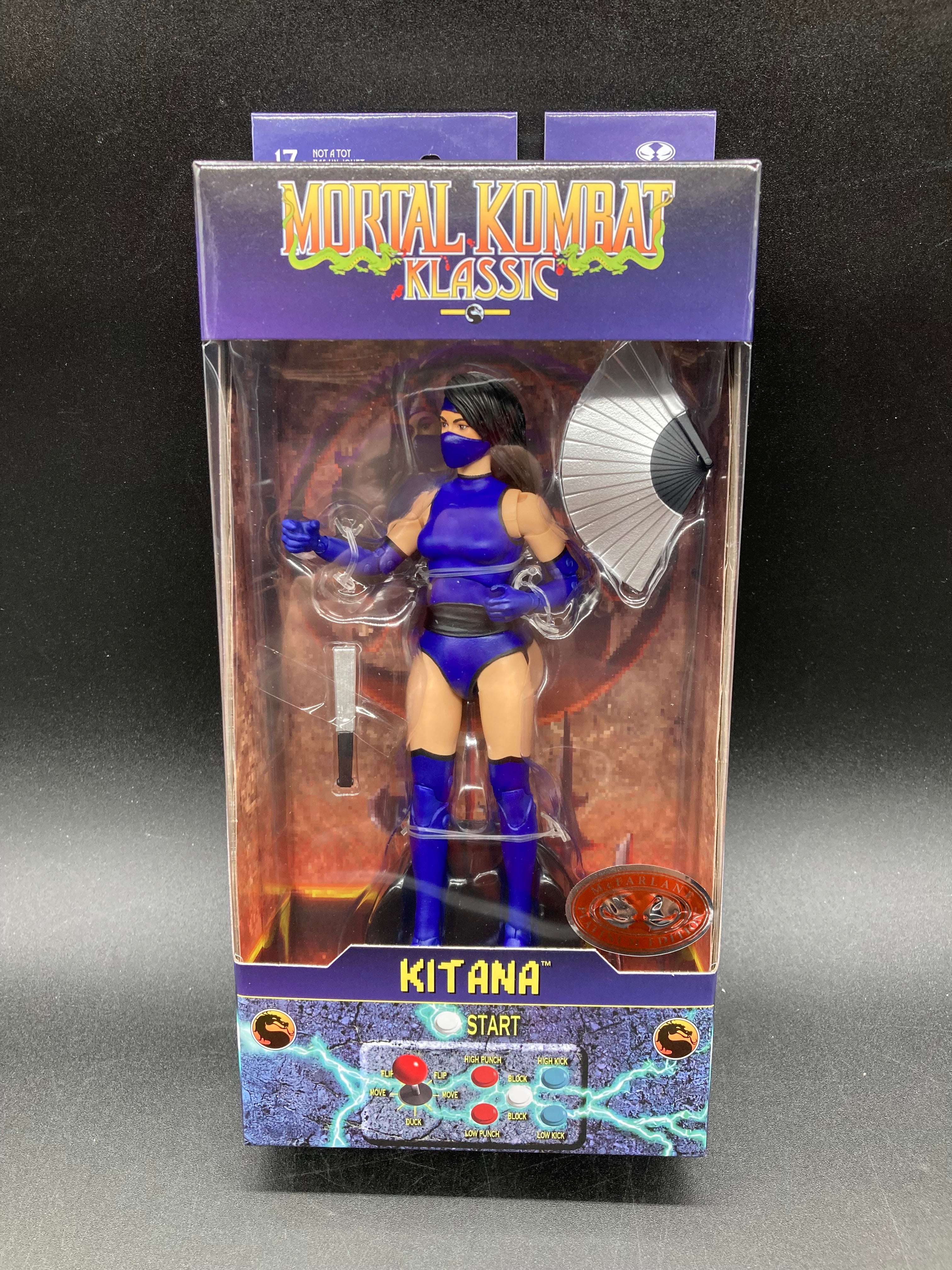 "Kitana" Mortal Kombat Klassic (Platinum Edition) Action Figure McFarlane Toys 2025