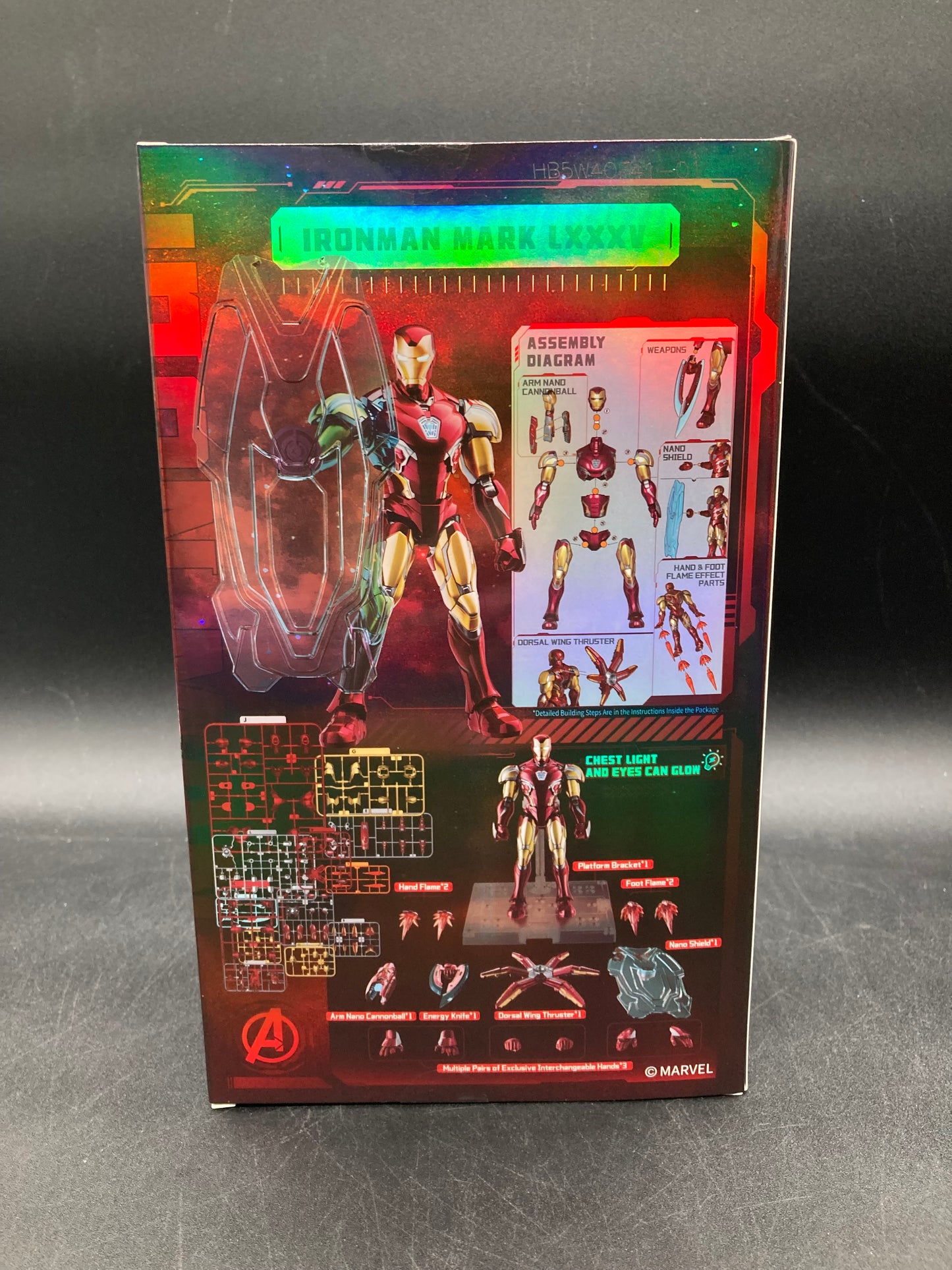 Iron Man MK85 Blokees Marvel Infinity Saga Champion Class CC01 Model Kit