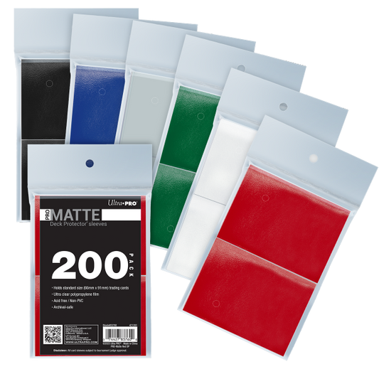 PRO-Matte Standard Deck Protector Sleeves Bundle (200ct)
