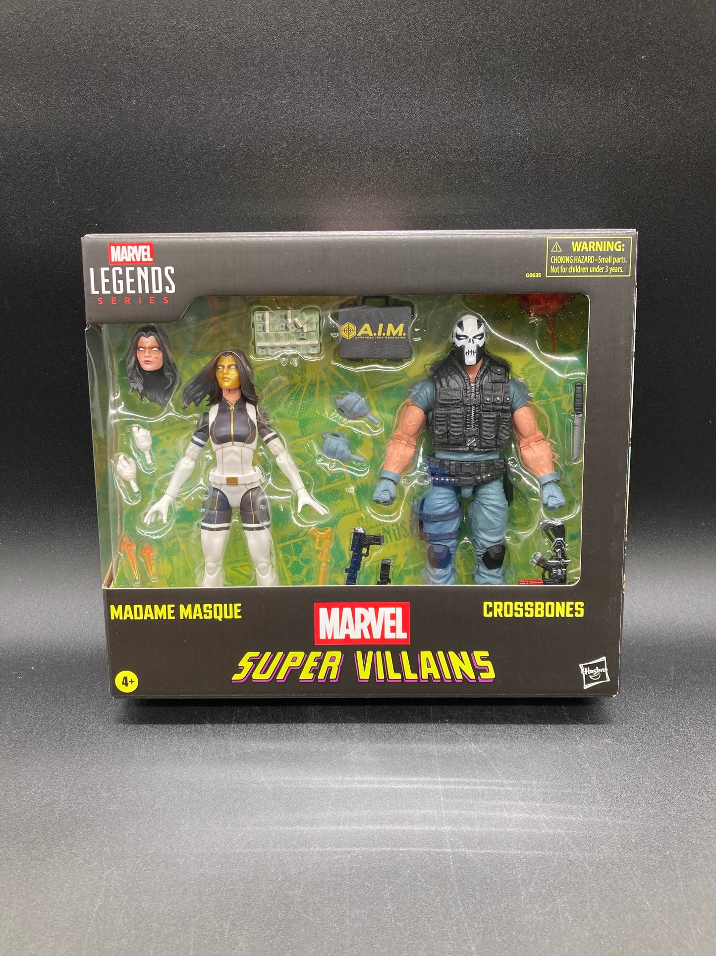 Madam Masque & Crossbones Hasbro Marvel Legends Marvel Super Villains Figure Set 2025 Amazon Exclusive