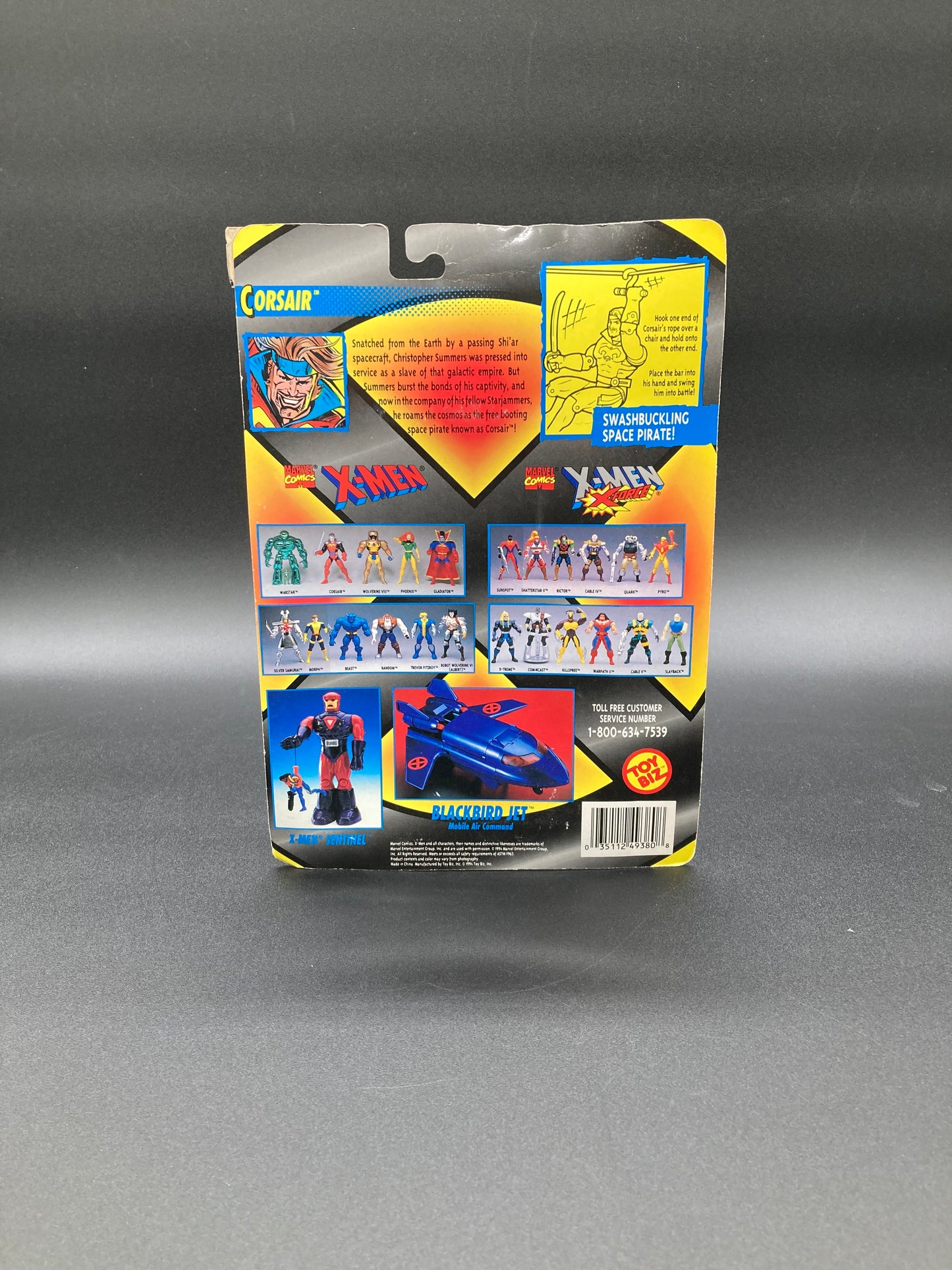 Corsair X-Men Action Figure Toybiz 1994