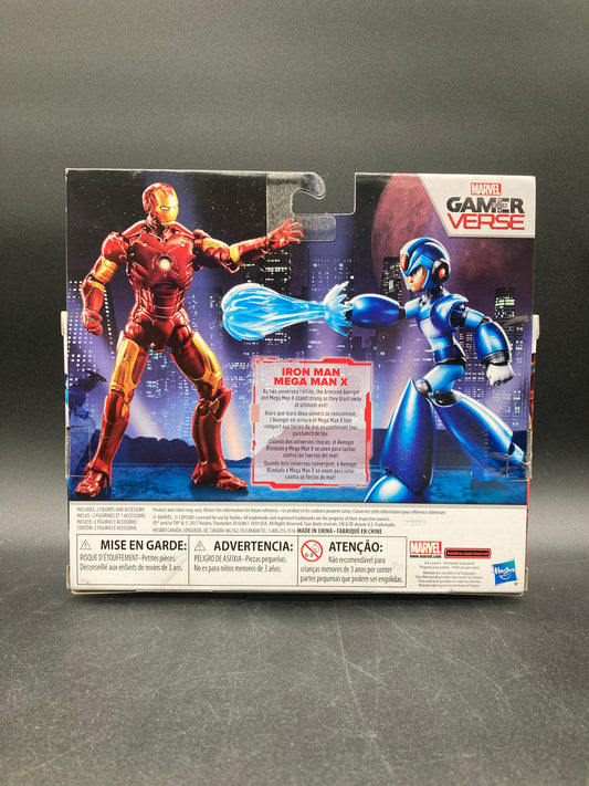 Iron Man VS Mega Man X Hasbro Marvel VS Capcom Infinite 3.75” Target Exclusive Figure Set 2017