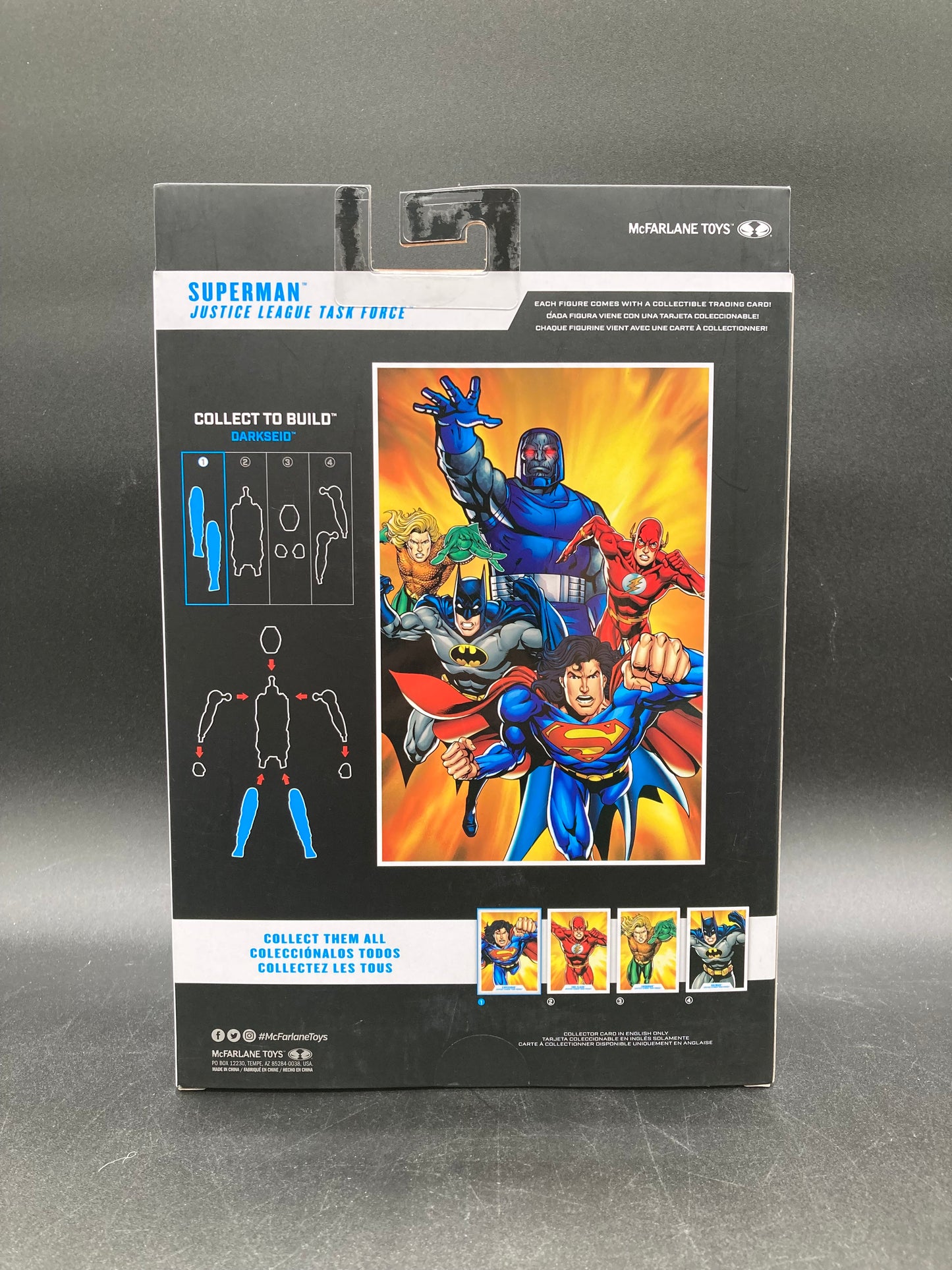 Superman DC Multiverse McFarlane Toys Justice League Task Force Figure Darkseid BAF 2024
