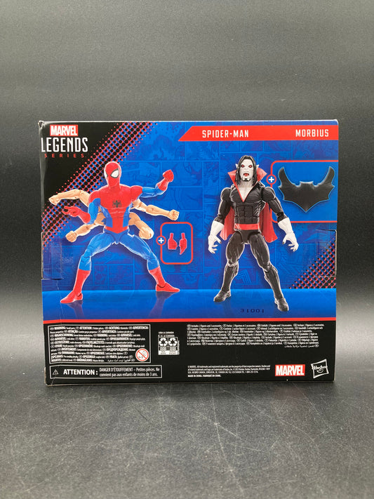 Spider-Man & Morbius Hasbro Marvel Legends Amazing Spider-Man Figure Set 2023