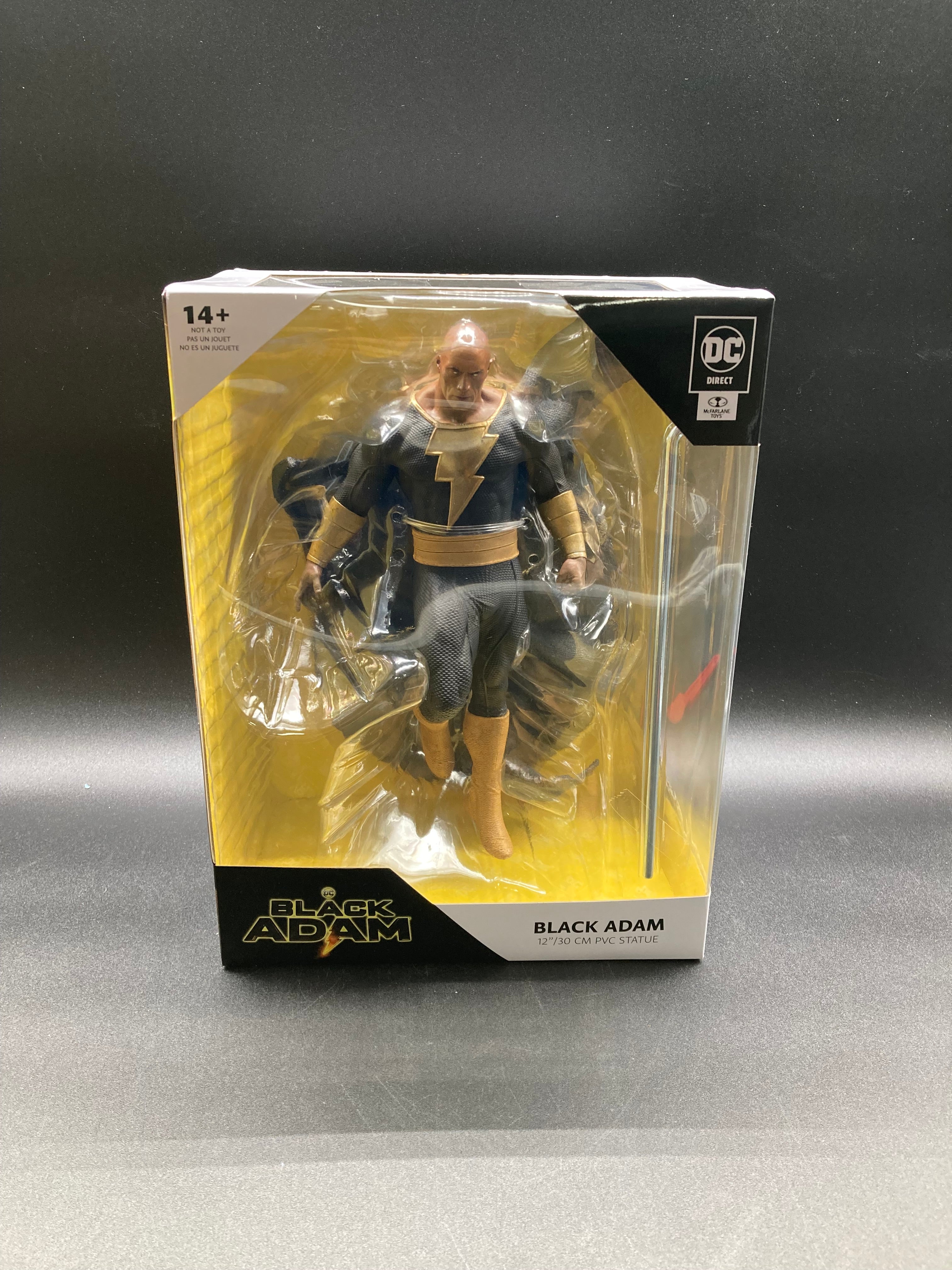 Black Adam McFarlane DC Direct Black Adam Movie 12” Figure 2022