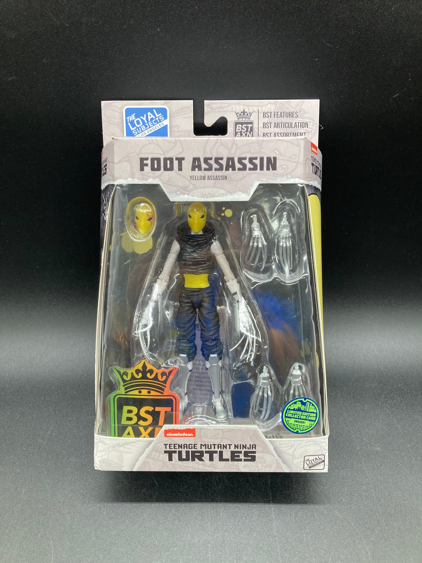 Foot Assassin (Yellow Variant) Loyal Subjects Teenage Mutant Ninja Turtles Figure 2024