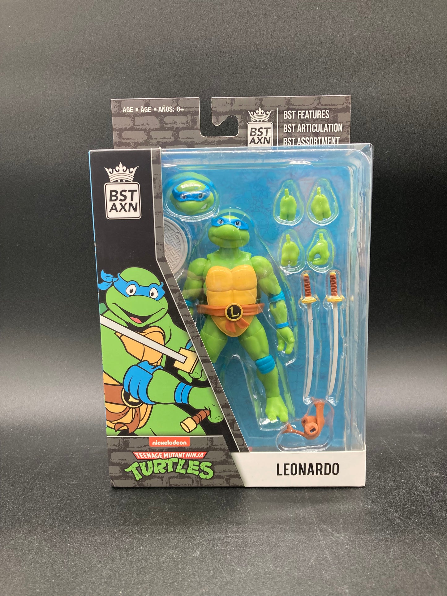 Leonardo Loyal Subjects Retro Teenage Mutant Ninja Turtles Figure 2024