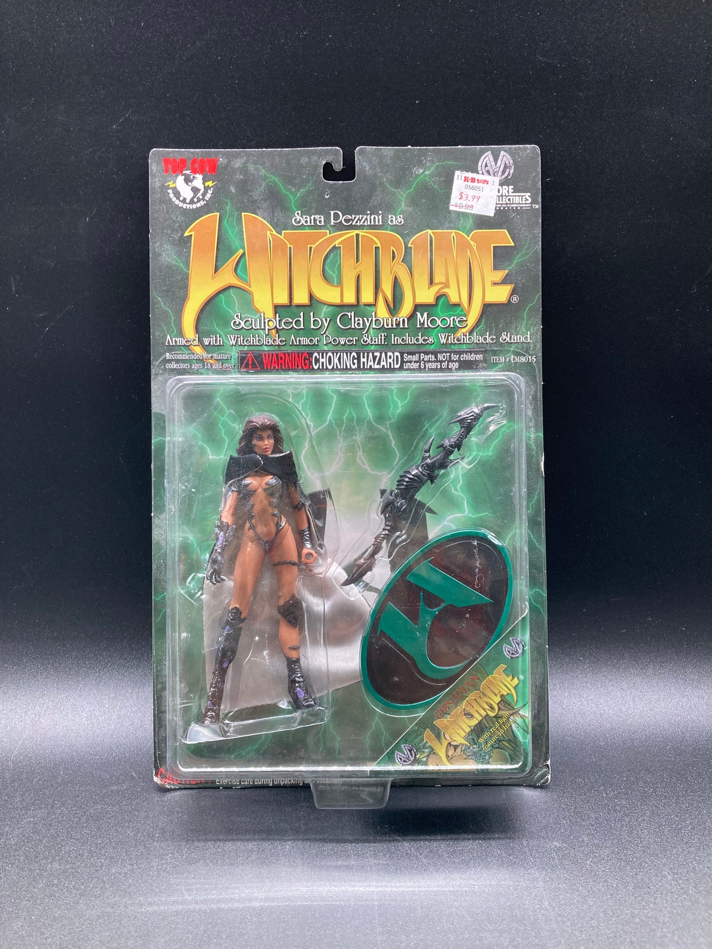 Obsidian Witchblade Moore Action Collectibles Light-Up Figure 1998