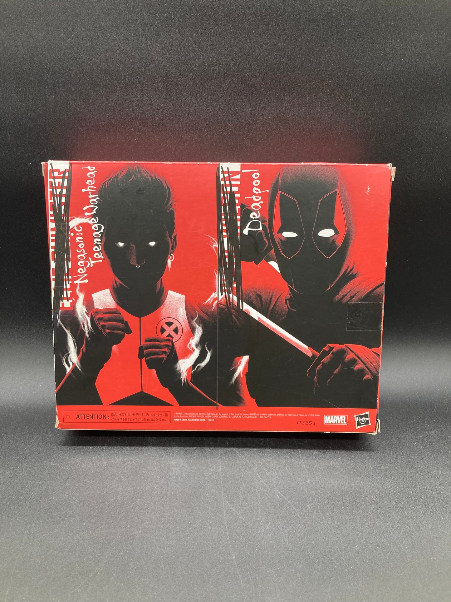 Deadpool & Negasonic Teenage Warhead Hasbro Marvel Legends Deadpool Figure Set 2020