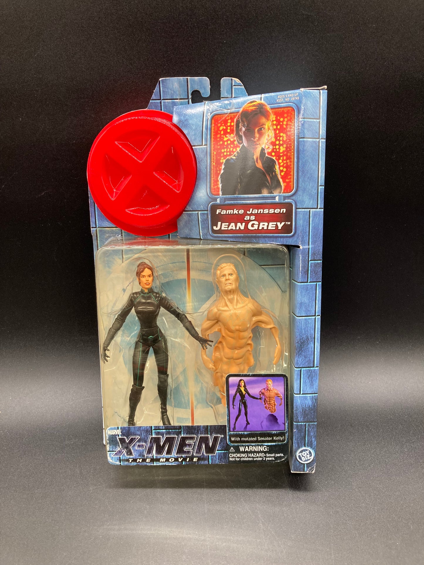 Jean Grey (Ponytail Variant) X-Men: Movie Action Figure Toybiz 2000