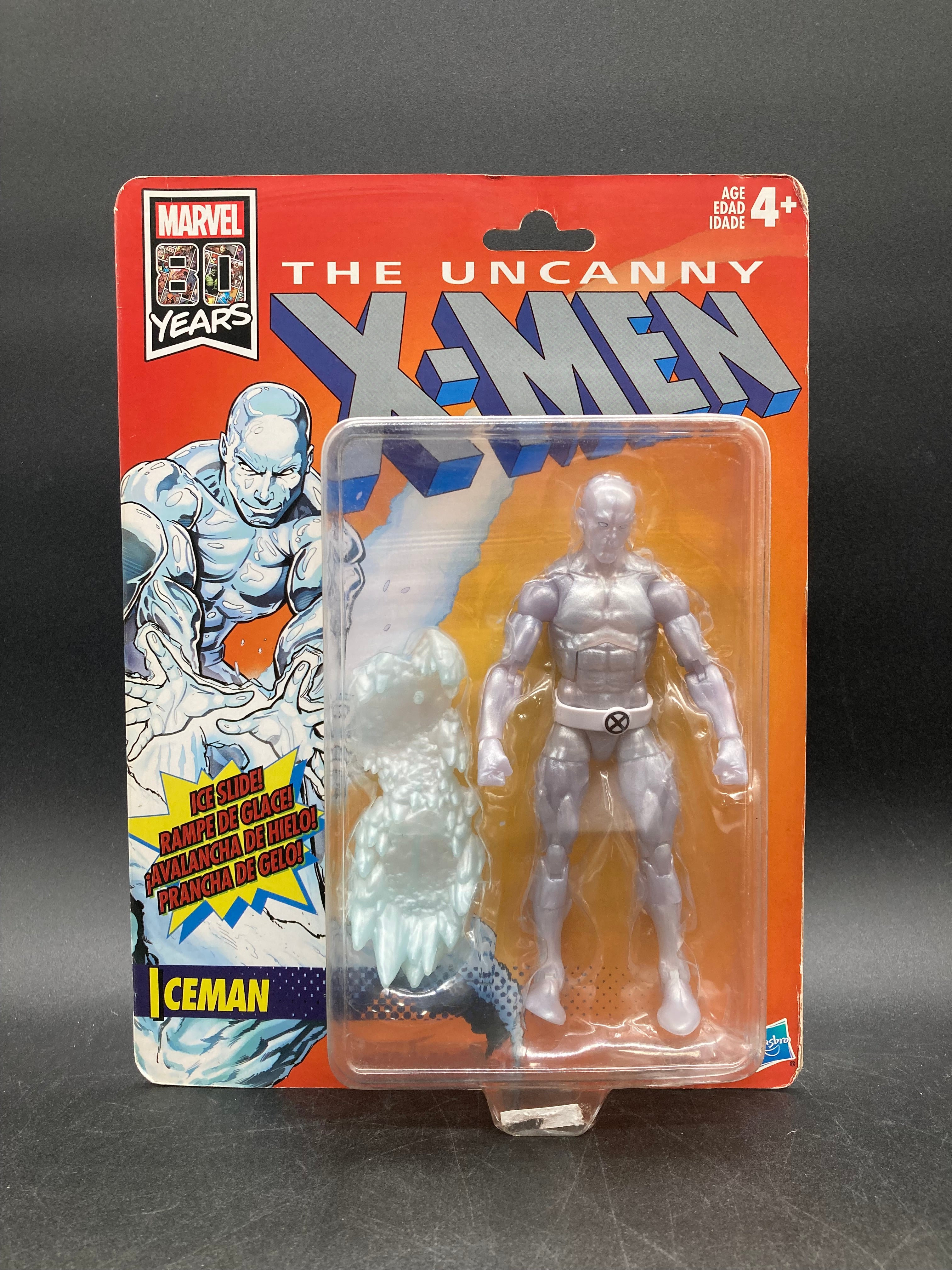 Iceman X-Men: Retro Series Marvel Legends Action Figure Hasbro 2018