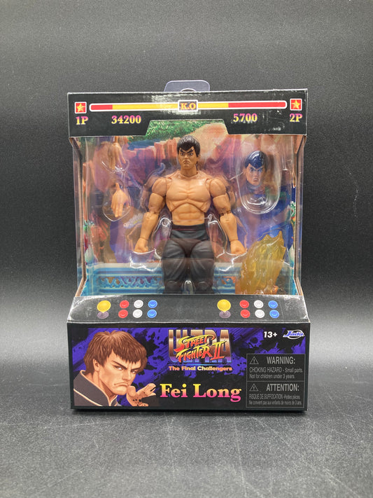 Fei Long Jada Toys Capcom Ultra Street Fighter 2 Figure 2025