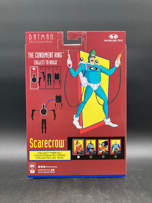 Scarecrow Batman: The Animated Series (CTB Condiment King) Platinum Edition Action Figure McFarlane Toys 2023
