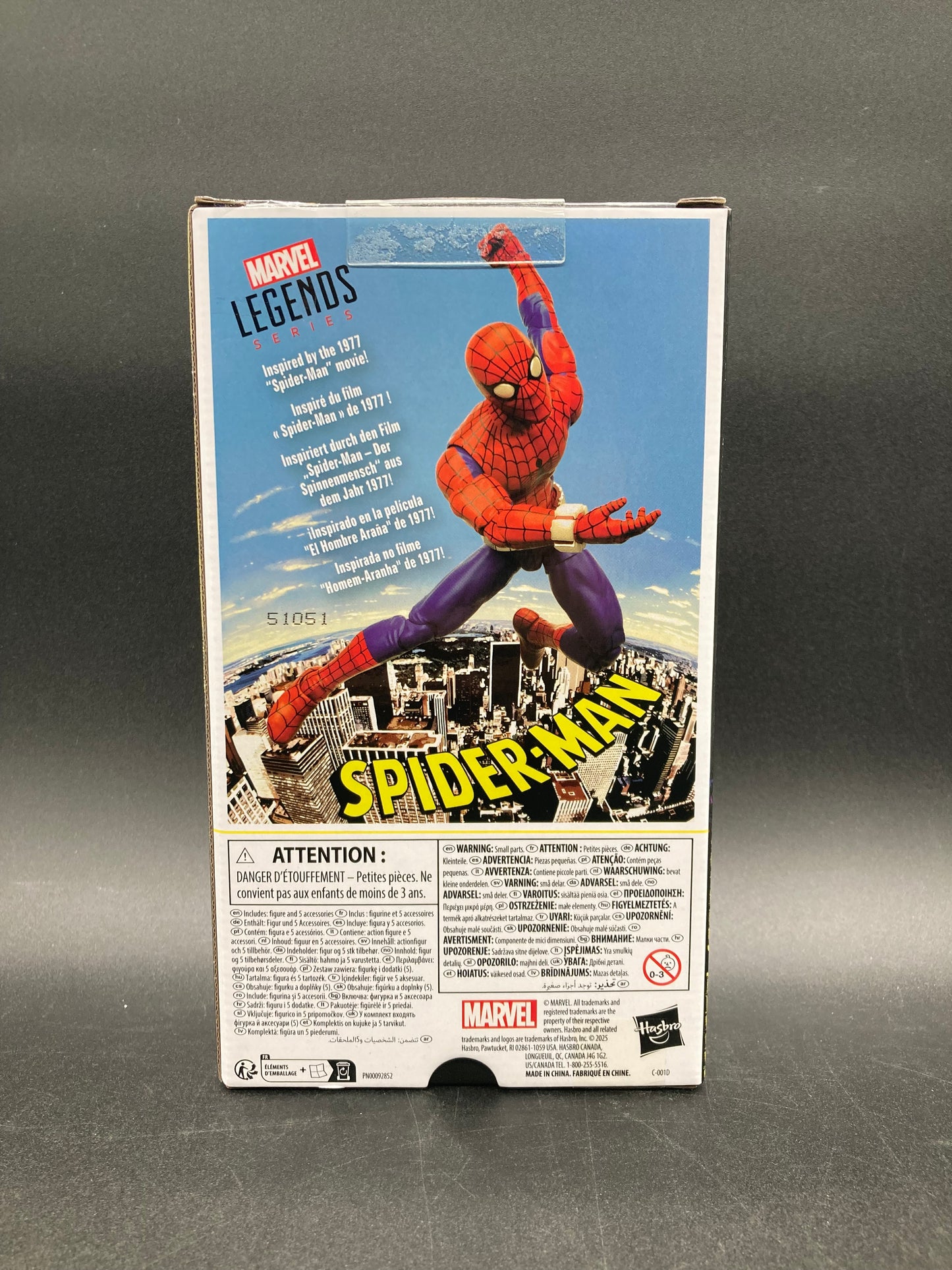 Spider-Man ‘77 Marvel Legends Action Figure Hasbro 2025