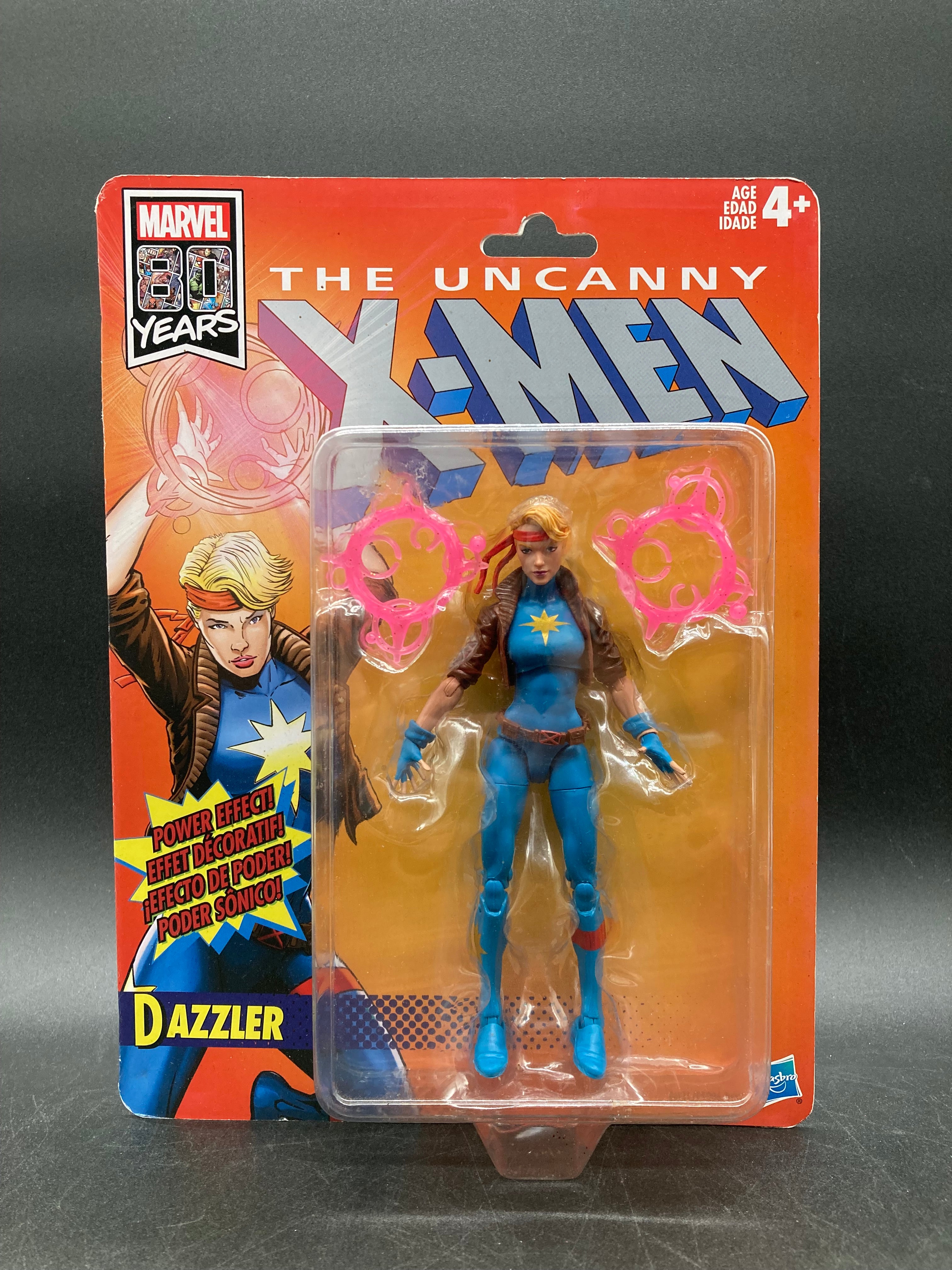 Dazzler Retro X-Men Marvel Legends 80 Years Action Figure Hasbro 2018