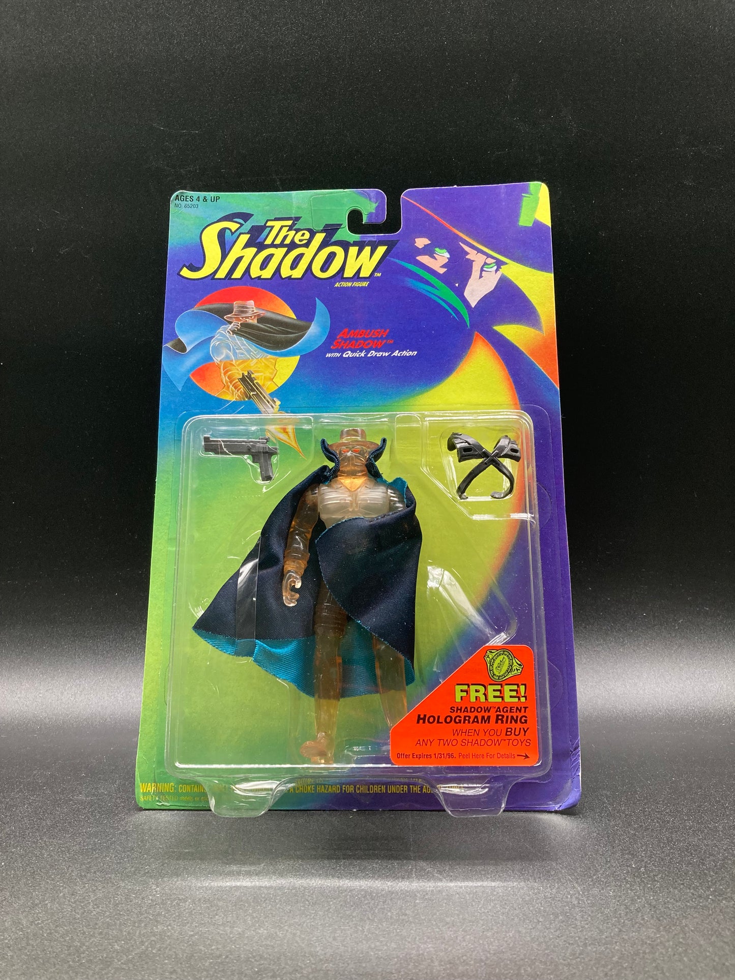 "the Shadow" (Ambush) The Shadow Action Figure Kenner 1994