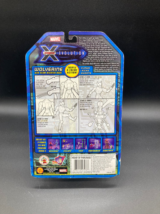 2001 Toybiz X-Men Evolution Wolverine figure