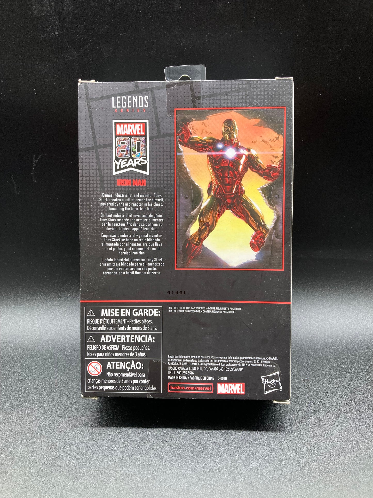 Iron Man Hasbro Marvel Legends Marvel 80th Anniversary Figure 2018