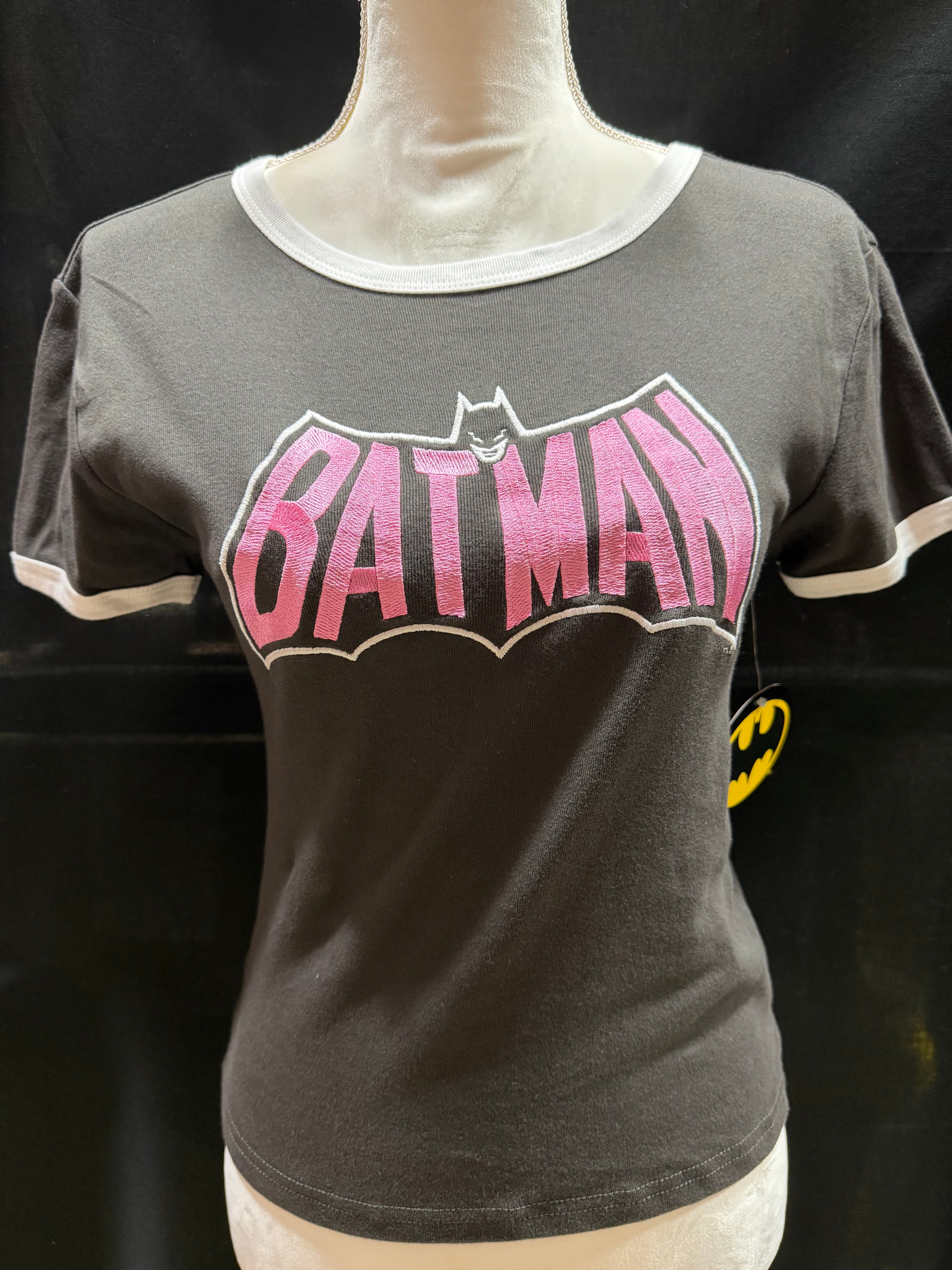 Women's Embroidered Batman top