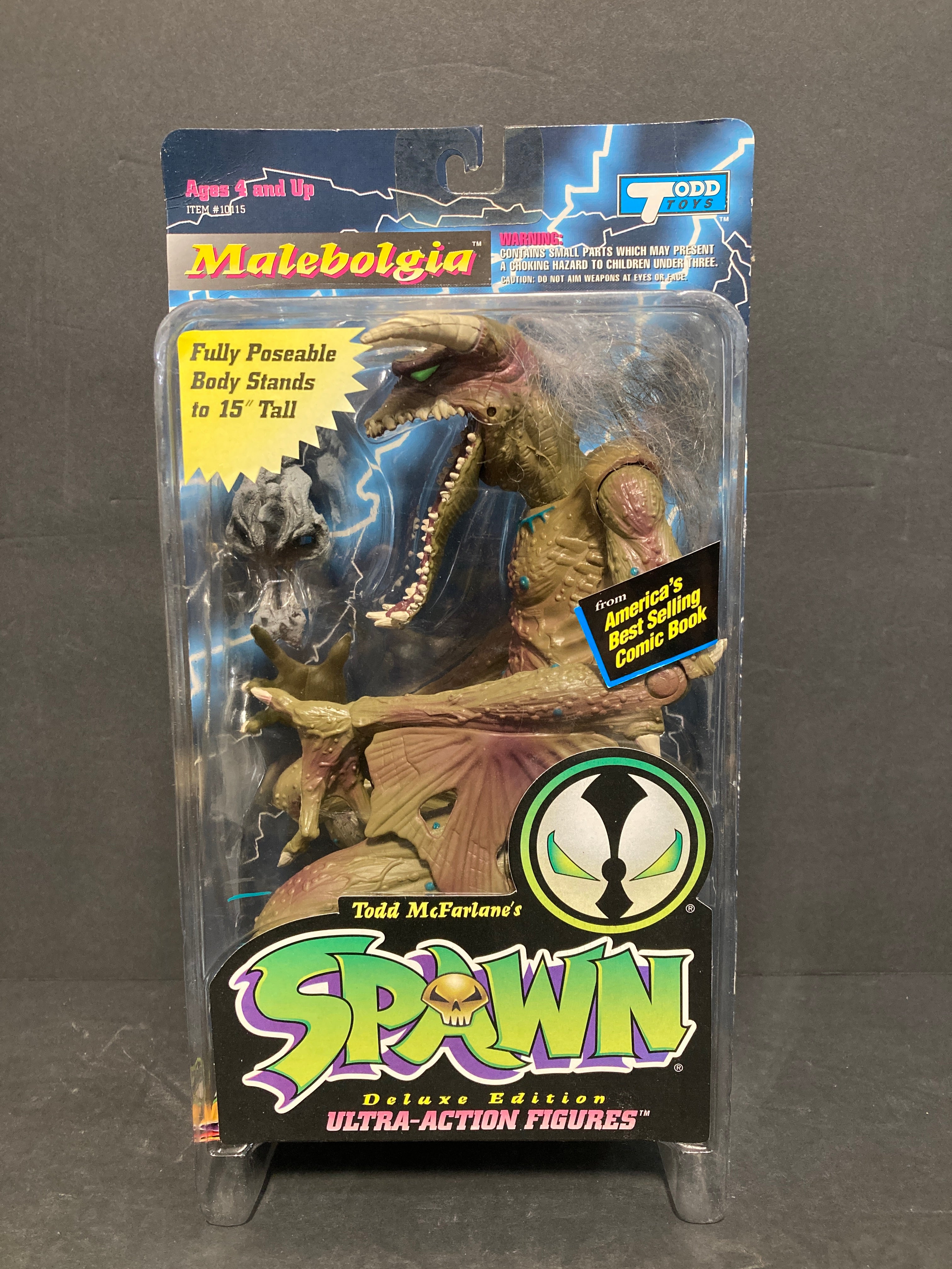 Malebolgia (Dark Green) McFarlane Todd Toys Spawn Ultra-Action Figure 1995
