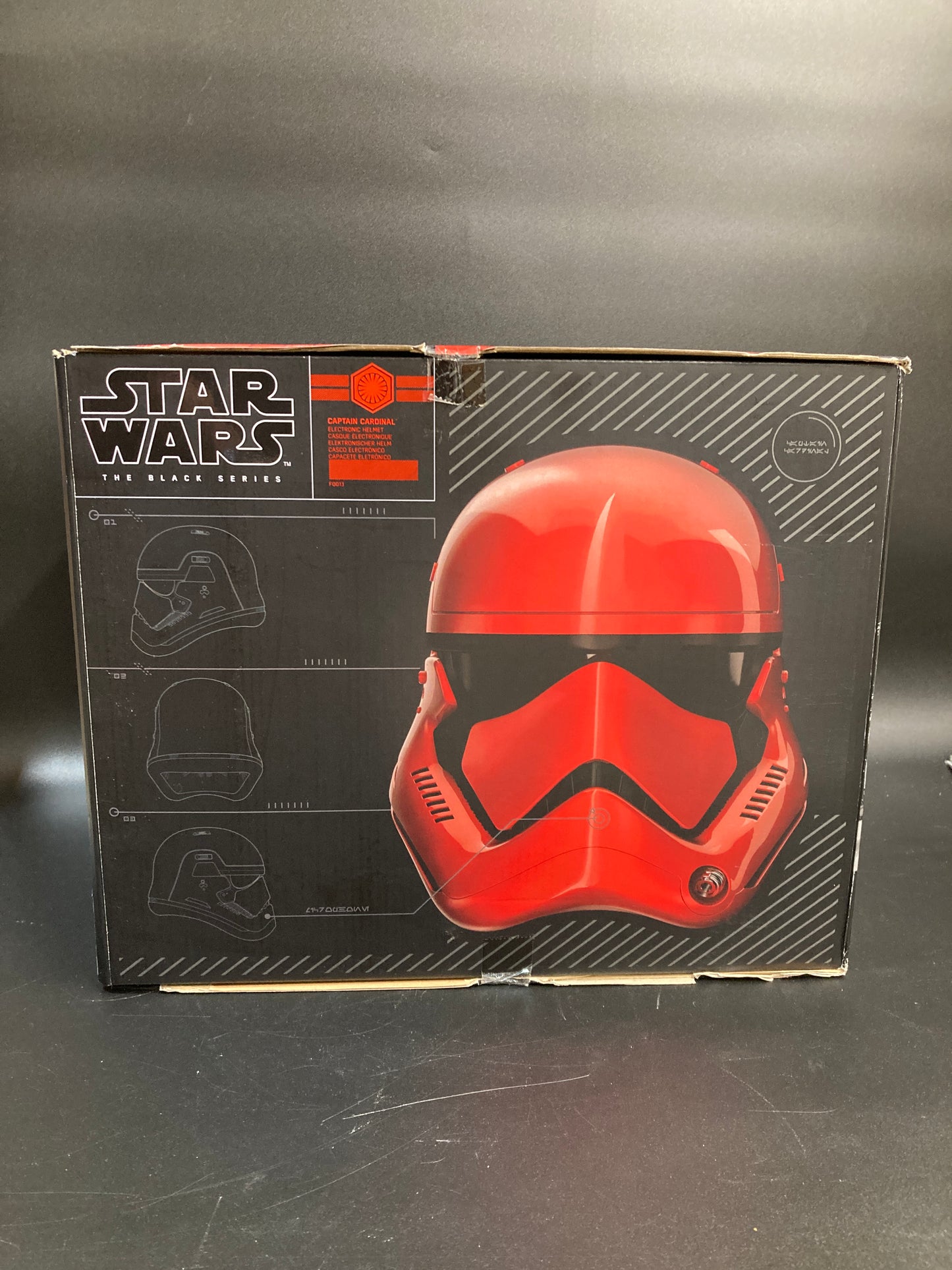 Captain Cardinal Hasbro Star Wars Black Series Disney Star Wars Galaxy’s Edge Exclusive Electronic Replica Prop Helmet