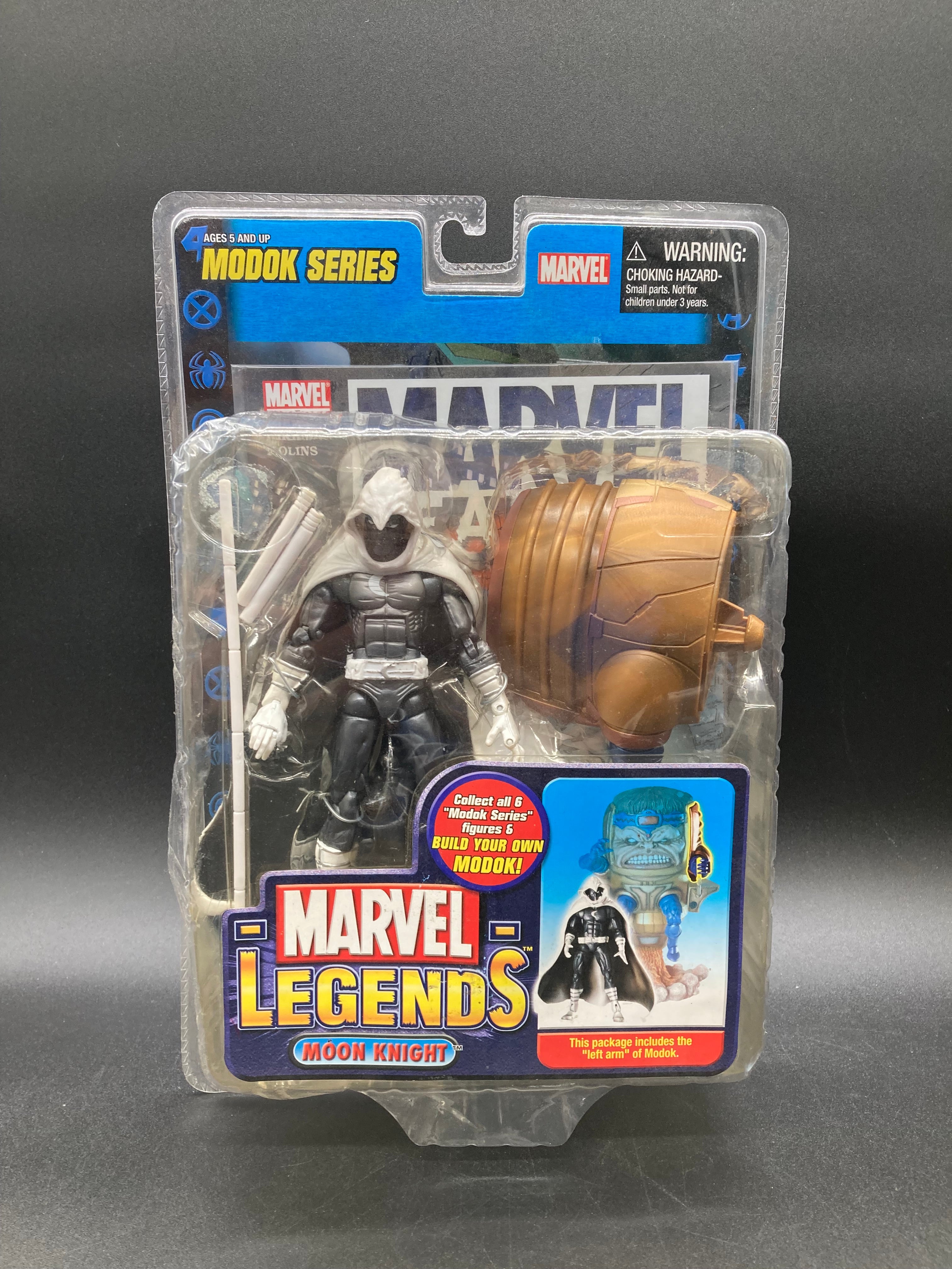 "Moon Knight" (MODOK BAF Series) Marvel Legends Action Figure Toybiz 2006
