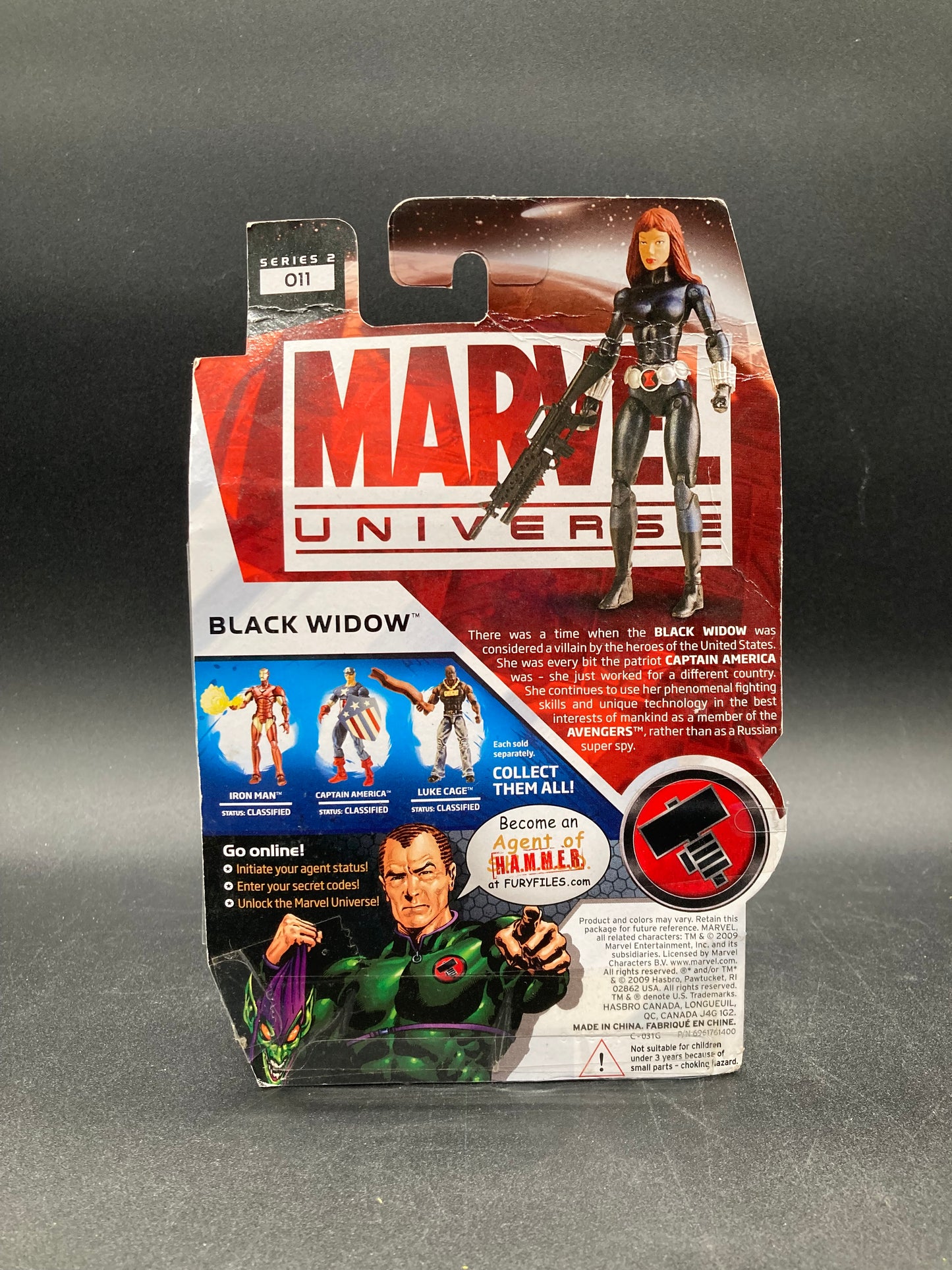Black Widow Marvel Universe 3.75 in. Action Figure Hasbro 2009