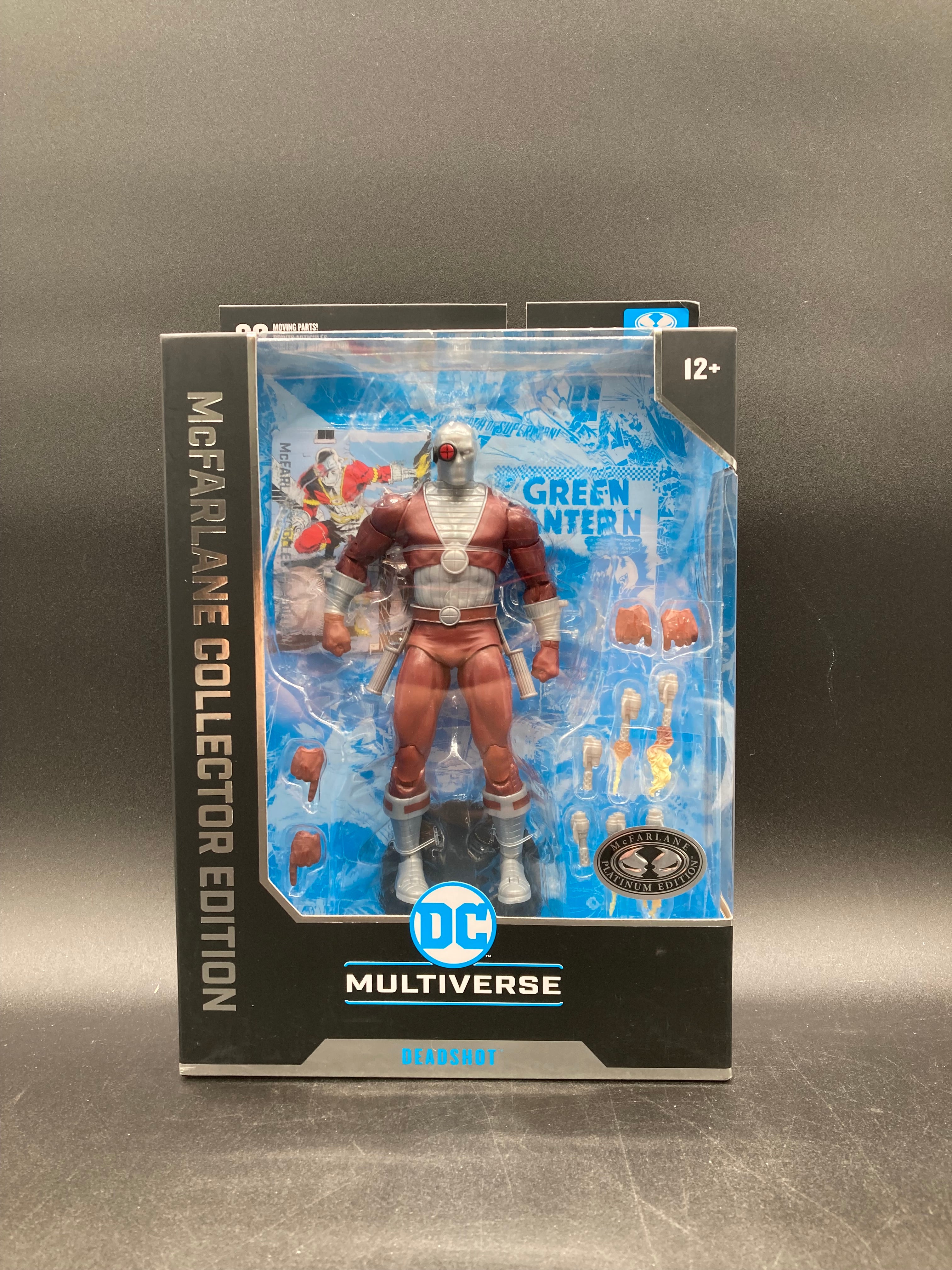 Deadshot McFarlane Collector Edition DC Multiverse DC Classic Platinum Edition Figure 2025 (Grey Variant)