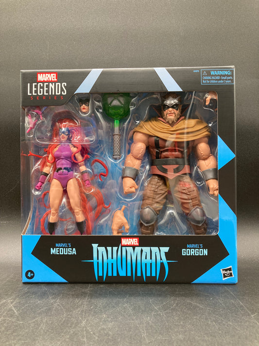 Medusa & Gorgon Inhumans Marvel Legends Action Figure Set Hasbro 2025