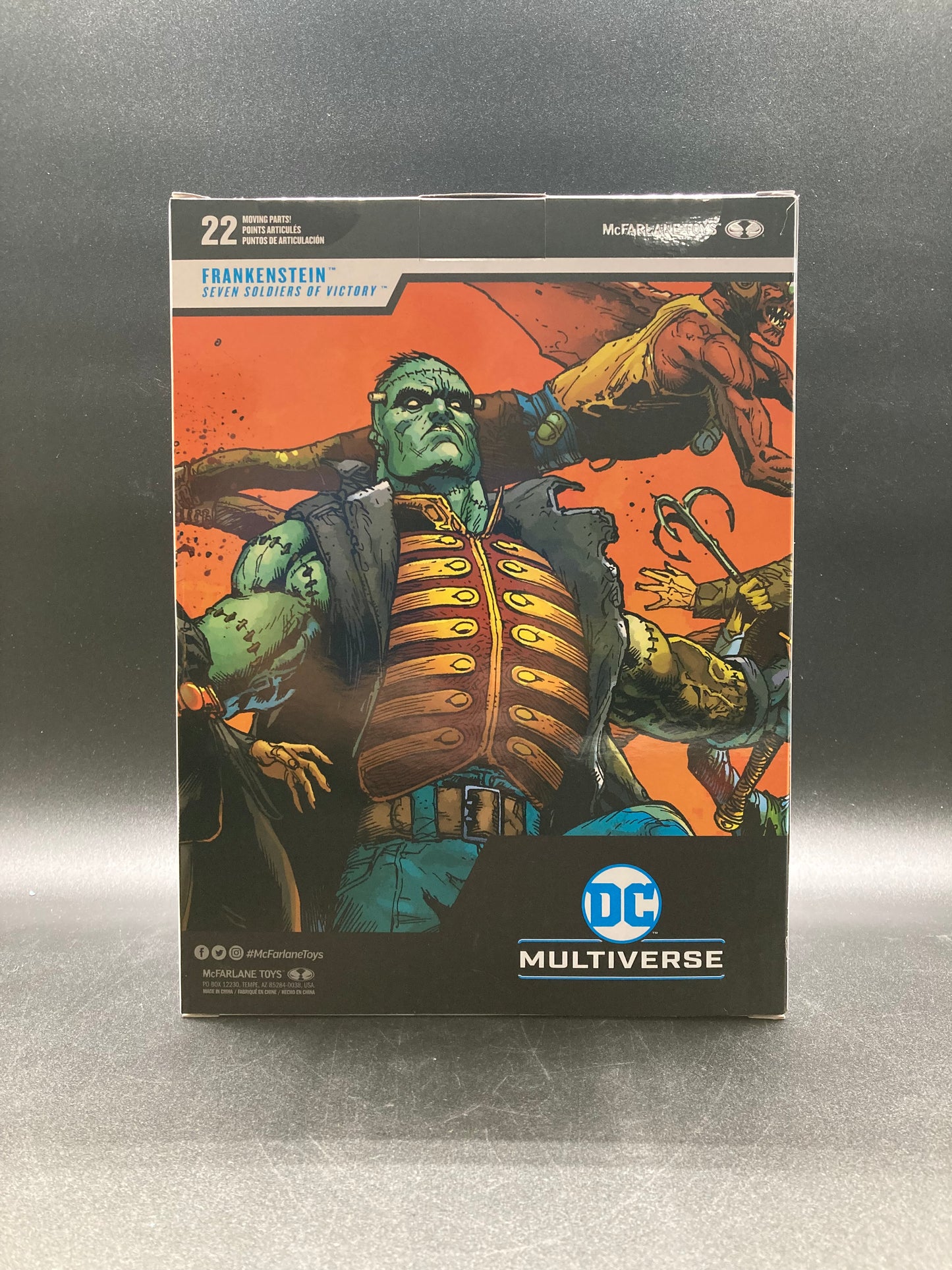 "Frankenstein" Seven Soldiers Of Victory Mega Action Figure DC Multiverse McFarlane Toys 2022