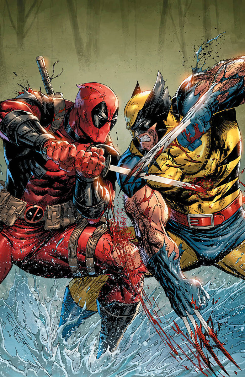 DEADPOOL & WOLVERINE: WWIII #2 UNKNOWN COMICS TYLER KIRKHAM EXCLUSIVE VIRGIN VAR (06/12/2024)