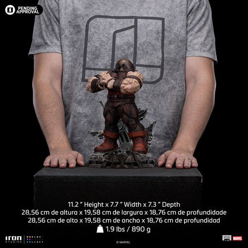 Juggernaut (Unleashed) 1:10 Deluxe Art Scale Limited Edition Statue Iron Studios