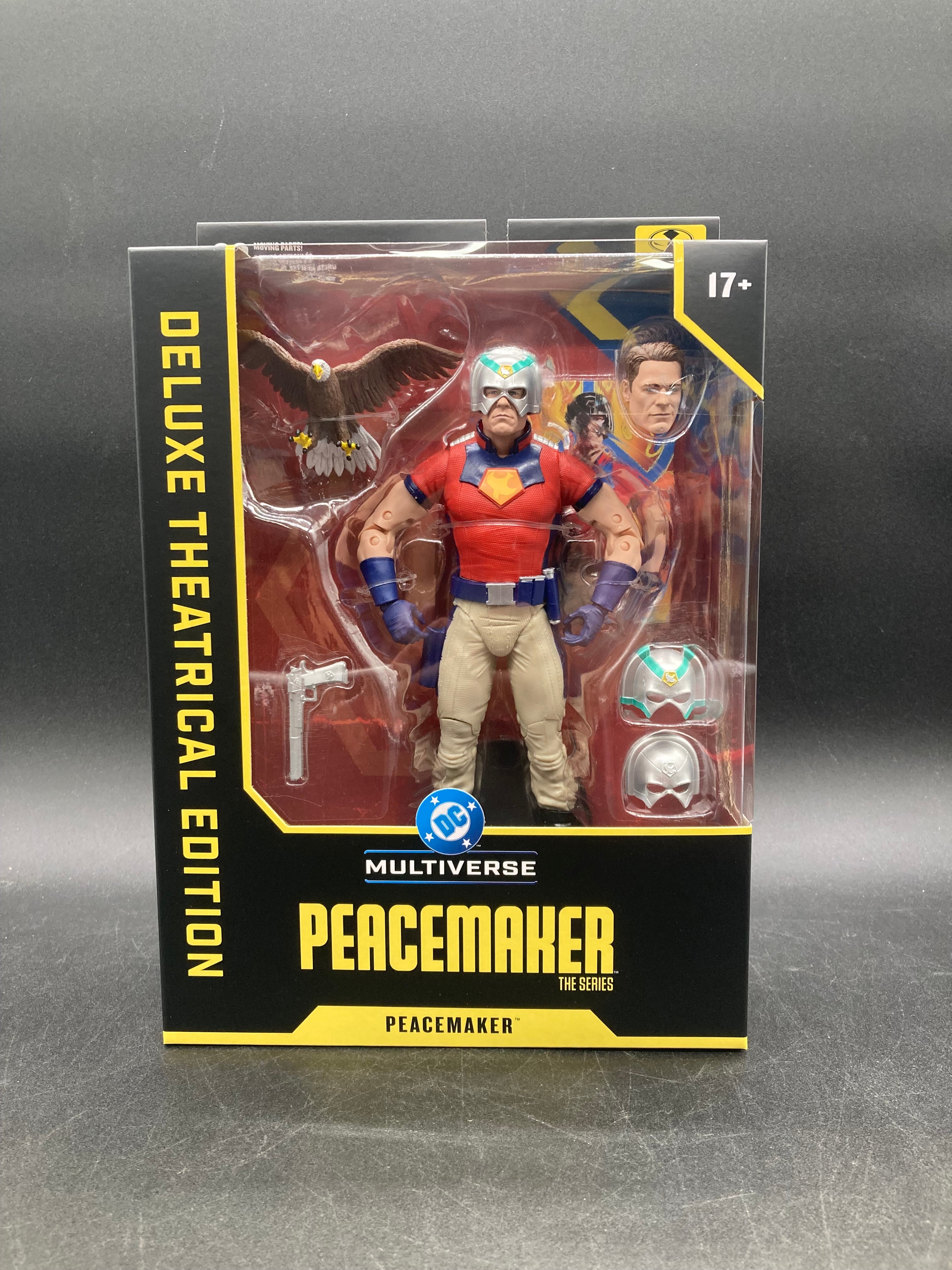 Peacemaker McFarlane Deluxe Theatrical Edition DC Studios Figure 2025