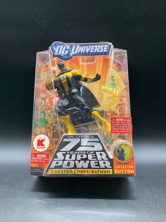 Batman Sinestro Corps Mattel DC Universe DC Comics 75th Anniversary K-Mart Exclusive Figure 2010